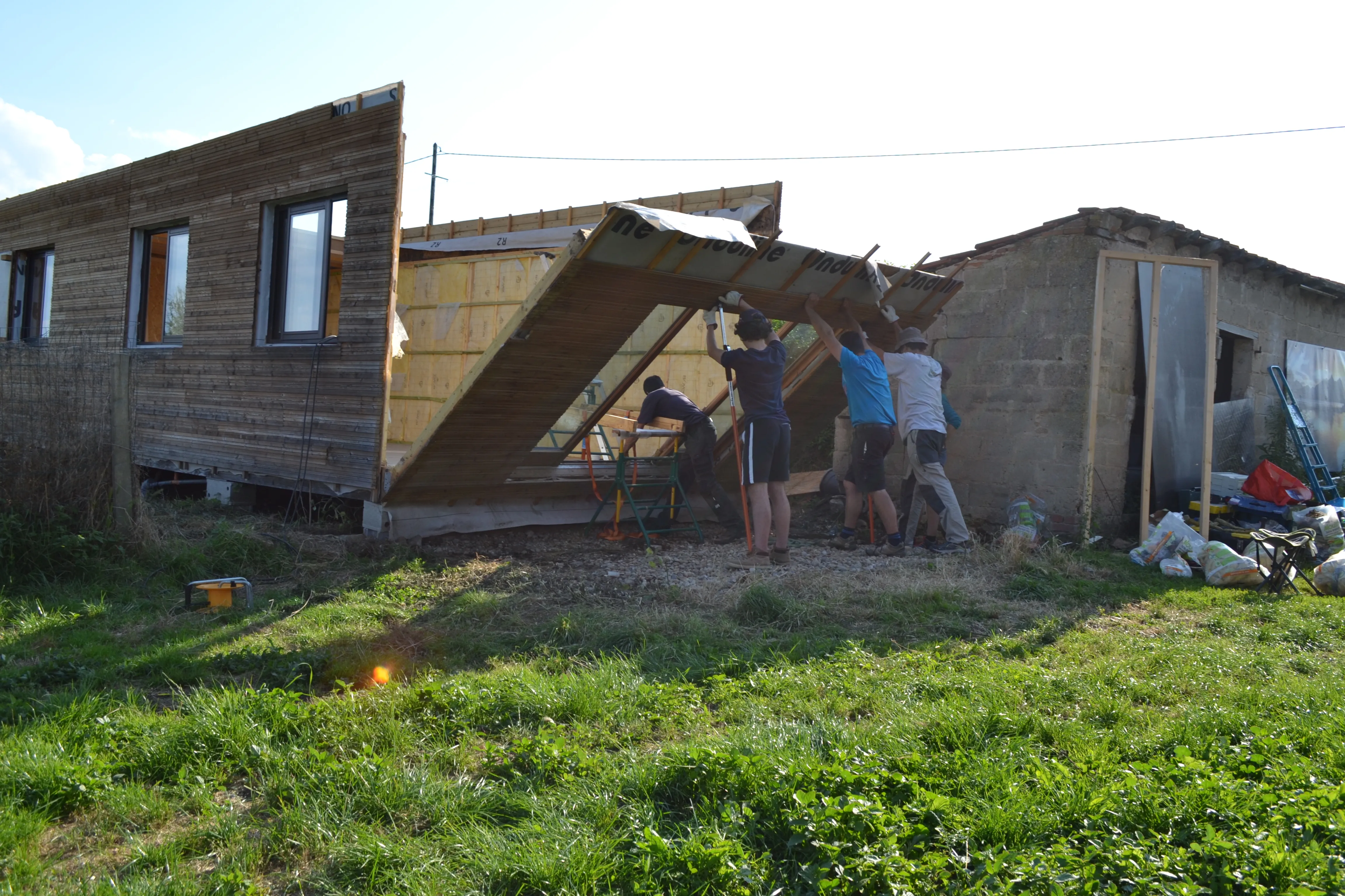 Disassembling the chalet