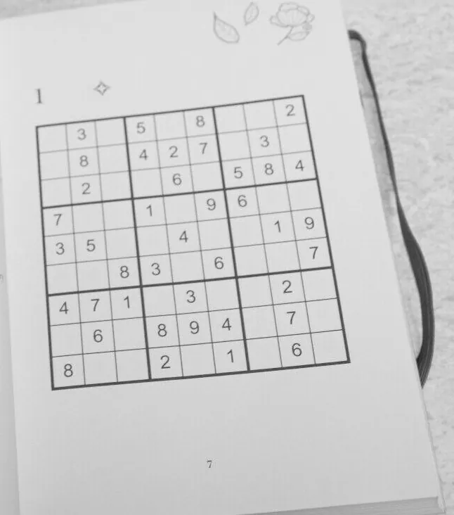 An unsolved sudoku grid